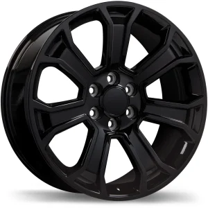 Replika – R204 – Black – 22″x9″ 24mm – All weather Wheels – R204-2290-83BN+24C781